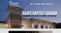 Desktop Screenshot of agapebaptist.com